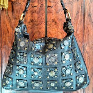 Caterina Lucci Vintage brown leather bag